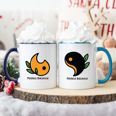 Yin Yang Love Matching Mugs For Couples